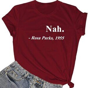 ROSEPARK Graphic Tee Shirts Civil Rights Fits like s/m